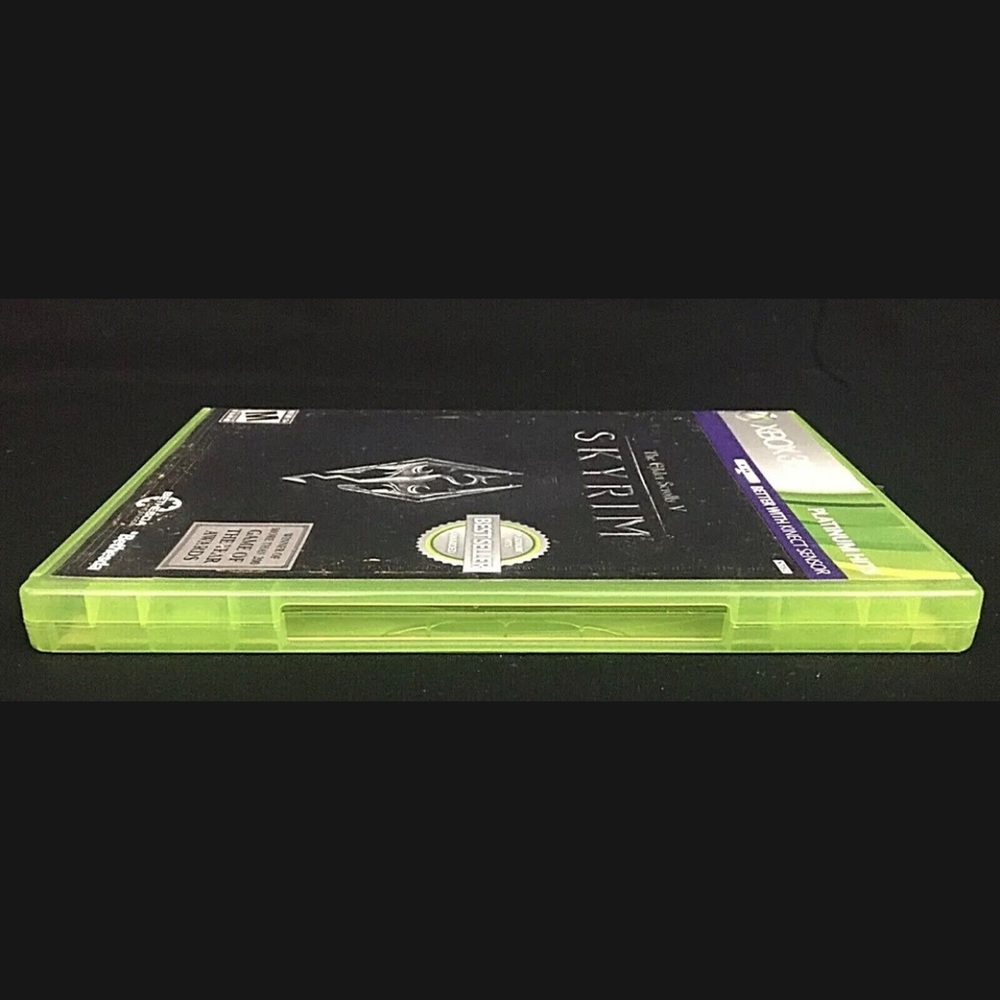 The Elder Scrolls V Skyrim Xbox 360 Platinum Hits 2011 TESTED Complete Manual - Picture 10 of 12